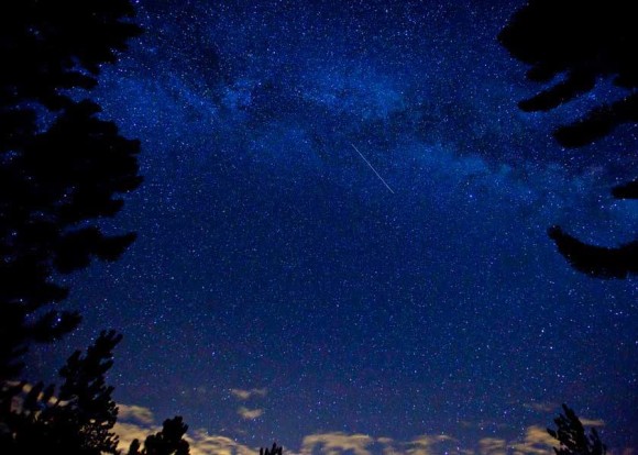 2013 Aurigid Meteor Shower. Credit: Debbie Adams