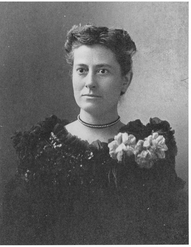 Williamina Fleming. Courtesy Curator of Astronomical Photographs at Harvard College Observatory.