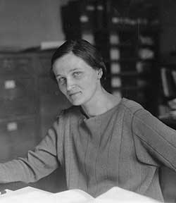 Cecilia Payne at Harvard. Photo: Smithsonian Institution 